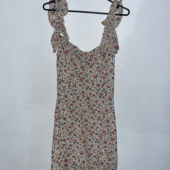 Reformation Paris Floral Ronan Mini Dress Size 6 - Picture 4 of 12